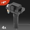 A-Premium Set of 4 Ignition Coil Pack and Iridium Spark