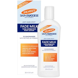 Palmer's Skin Success Fade Milk - Loción Corporal Aclarante, Dermatológicamente probada. Apta para Pieles Sensibles, 250ml