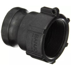 Banjo 밴조 200A 폴로필렌 캠 홈 피팅 2인치 남성 어댑터 x NPT 여성 Banjo 200A Polypropylene Cam Home Fitting 2 inch Male Adapter x NPT Female