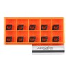 Accusize Industrial Tools Ccmt32.51-Md Cvd Insertos de carburo recubiertos Cvd,