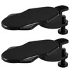2Pcs Computer Arm Rest for Desk Within 2.36" Thickness Strong