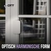 OTT Beschlagswelt GKG BG53 Balcony Door Handle PVC White
