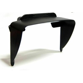 7-Inch GPS Sun Visor – Clip-On Sunshade Shield for Navigation Screens in Car or Truck