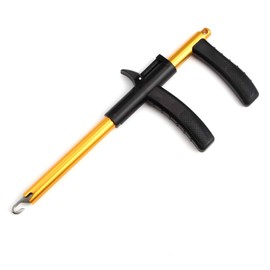 CRAZY SHARK Hook Remover Aluminum Fish Hook Remover Extractor 9.6in Gold