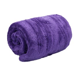 Maxshine Maxshine 24x36 Purple Duo Twisted Microfiber Towel (1200GSM) - Large Plush, Rinse-Free Double-Sided Microfiber Drying Towel for Cars