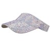 Chrome Crane CB322 Women's Cap, Hat, Sun Visor, Sequins, Glitter,