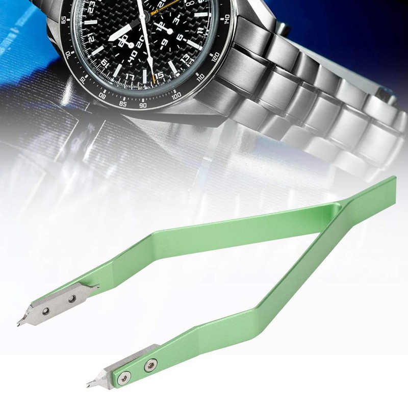 Precision Tweezers, V-Shaped Watch Spring Bar Tweezers, for Watch Wrist