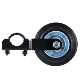 Skelang 6 in Gate Support Wheel, Gate Helper Wheel for Metal Swing Gate, Chain Link Fence with 1-5/8 Inches Thru 2 Inches Gate Frame