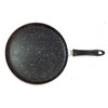 YADNESH Non-Stick Dosa Tawa Crepe Pan, 10-Inch, Metal, Bakelite Handle,