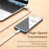 USB Type-C to Type-C Cable, 60W Fast Charging, 1.5M Length,