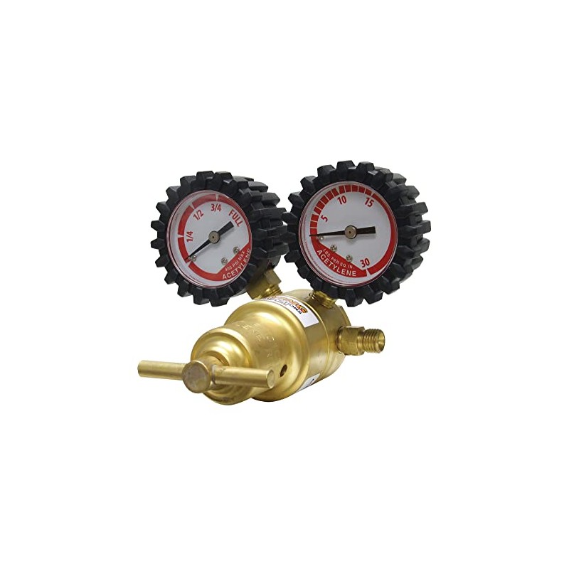 Uniweld RMC100 Centurion Series Acetylene Regulator with "A" Outlet Connection