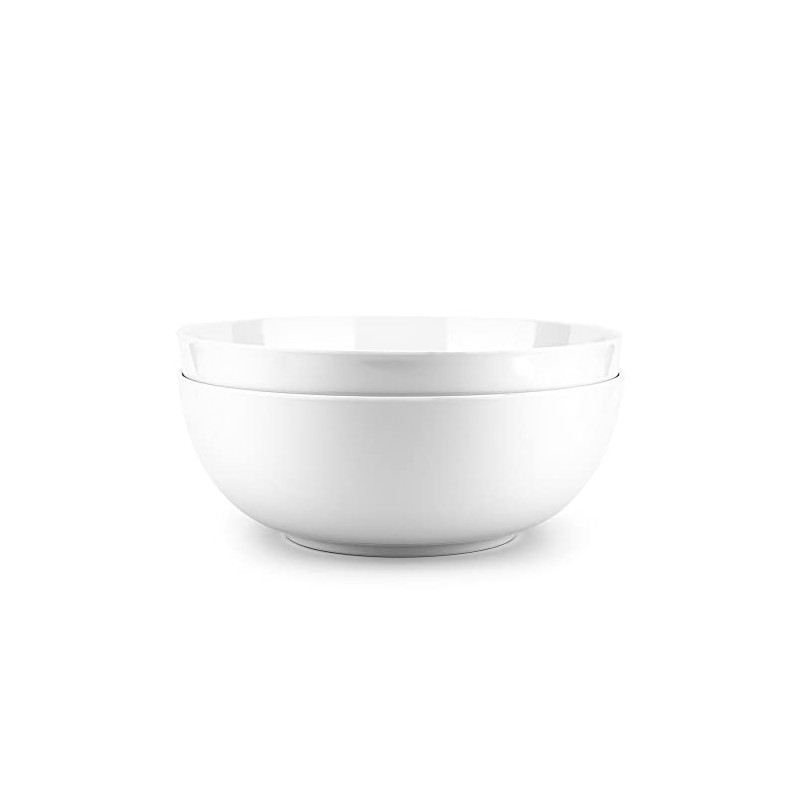 KX-WARE 11-inch Melamine Serving Bowls - Larger Salad Bowls Mixing
