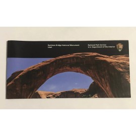 Rainbow Bridge National Monument Park Unigrid Brochure Map NEWEST VERSION Utah