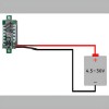 JacobsParts DC 4.5-30V 2-Wire Voltmeter 3-Digit LED Display Panel Volt