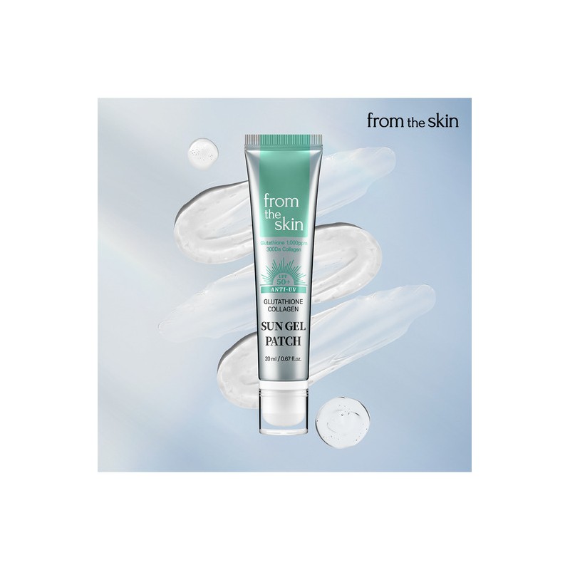 From The Skin Glutathione Collagen Sun Gel Patch 20ml, 4