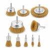 10 pcs Wire Brush Set for Drill Tool Accessory -