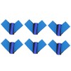 10Pcs AntiStatic Foot Strap Blue Synthetic Rubber Band Workshop Accessories
