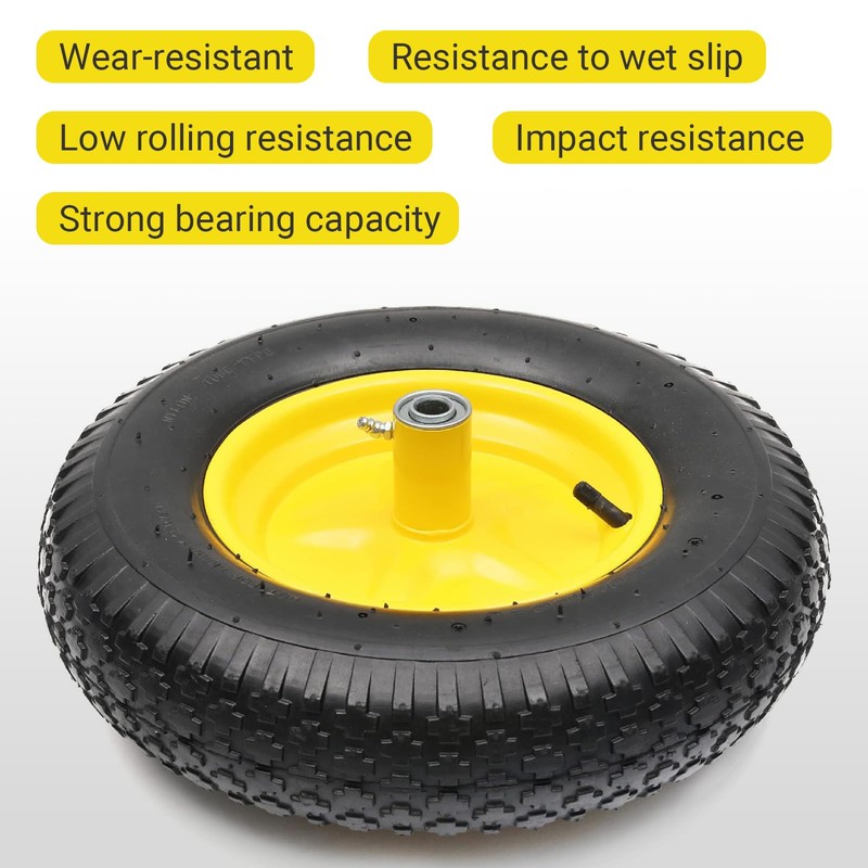 AR-PRO 4.80/4.00-8" Tire and Wheel Set - 6" Hub, and