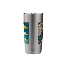 Kids Rock Climbing Gear Alien UFOs Adults Rock Wall Climber Stainless Steel Insulated Tumbler