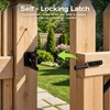 YQE 2 Sets Anti Sag Gate Kit for Wooden Fence,