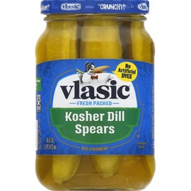 Vlasic Kosher Dill Spear Pickles 16 oz