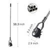 OPENROAD Wheeled Rotary Edger – Adjustable Stainless Steel Handle, Cushioned