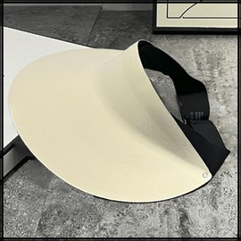 White Fang CZ913 Sunscreen Hat, UV Protection, Adjustable, Breathable, Sun Visor Hat, Men's, Women's,, gray, Free size