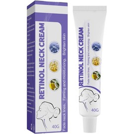 2PCS Retinol Neck Cream, Neck Firming Cream, Neck Cream with Retinol & Olive fruit Oil Vitamin E, Décolleté Cream, Double Chin Reducer Cream,Skin Tightening Cream,Anti Wrinkle Cream (3 pcs)