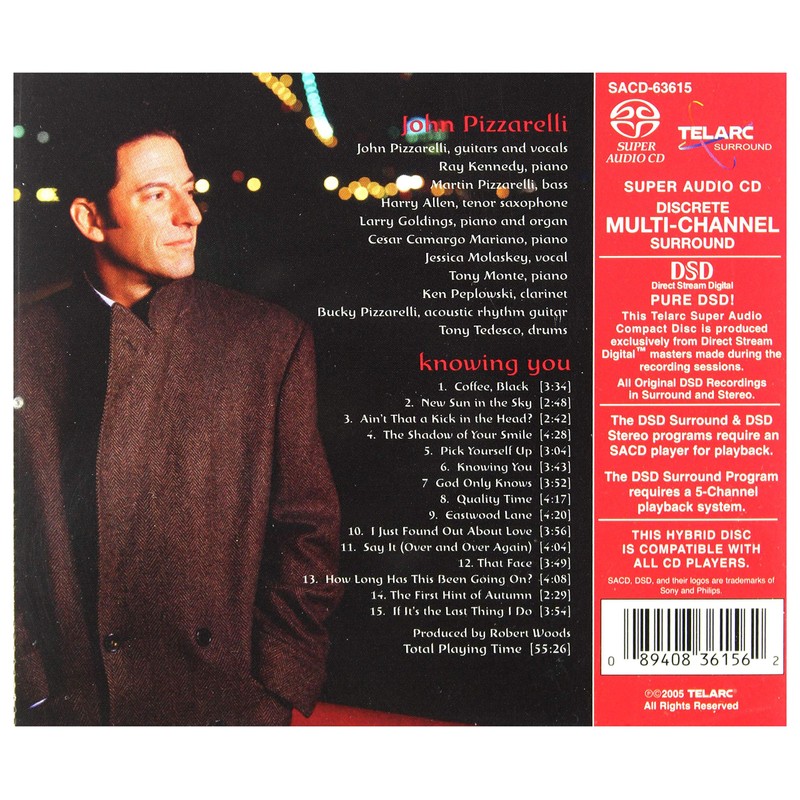 Knowing You by JOHN PIZZARELLI [['audioCD']]