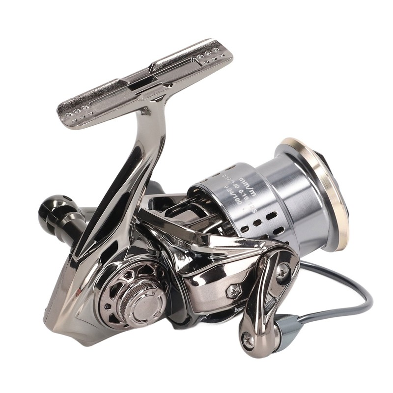 5.2:1 Fishing Reel Long Casting Metal Spinning Reels Chamfer Outlet