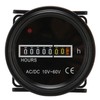 Boat Hour Meter 2.4in Diameter Maximum 99999.99H High Accuracy Mechanical