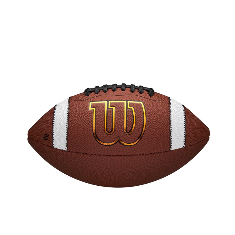 WILSON GST Speedskin Football - Youth Size, Brown