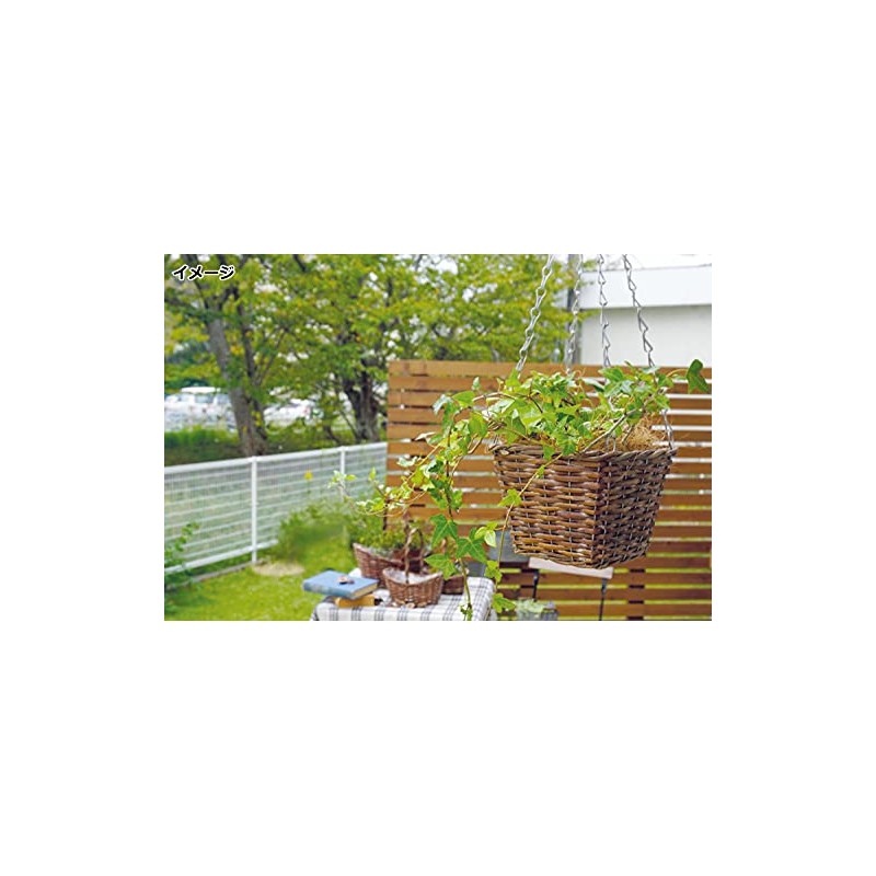 Posh Living 11611 Pot Cover, Garden Basket, Wide, L Size