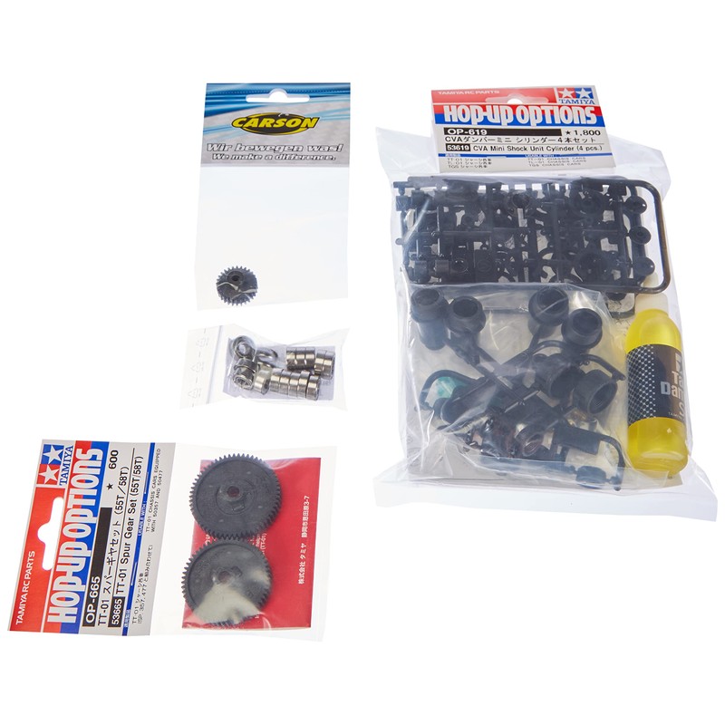 Tuning Set For Tamiya Tt-01 & Tt-01 E