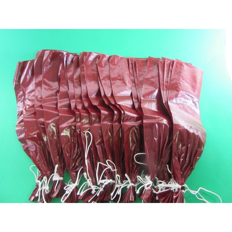 (25) fresh mahogany fibrous sleeves. 1-LB filled each. 12" x