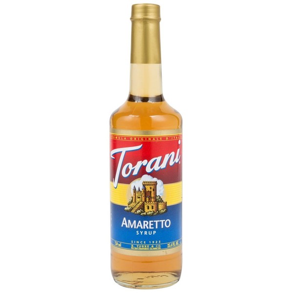 Torani Amaretto Syrup (1 Single 750 ml bottle), 25.4 oz