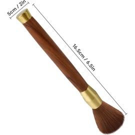 Barista Pinsel Kaffee Reinigungspinsel Kaffeepinsel Barista zubehör Bürste zur Reinigung von Kaffeepulver (1pack Hellbraun)