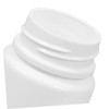 Beavorty Screw Cap Sample Bottles 50ml 20pcs White Plastic Pill