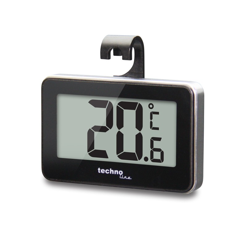 techno line WS 7012 Stazione Meteo, Nero/Argento