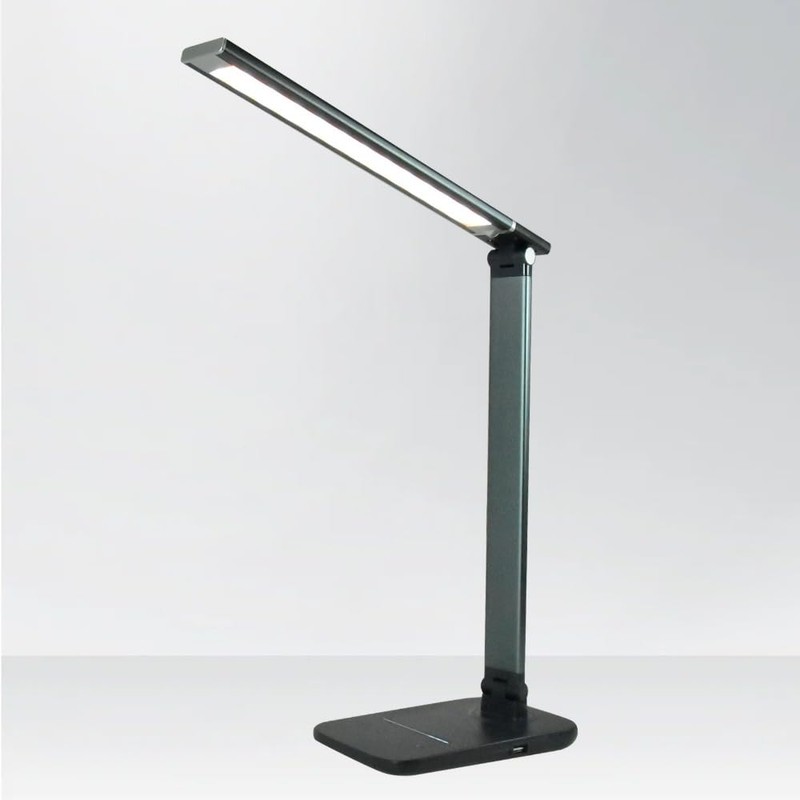 PALANJA Foldable LED Desk Lamp with Timer, Adjustable Arm, Touch