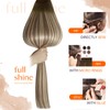 Full Shine Genius Weft Hair Extensions Human Hair Hand Tied