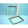 Jacqueline's Miniature Picture Frames (Pr) #GR Brown, Plastic Jacquelines 1/12th