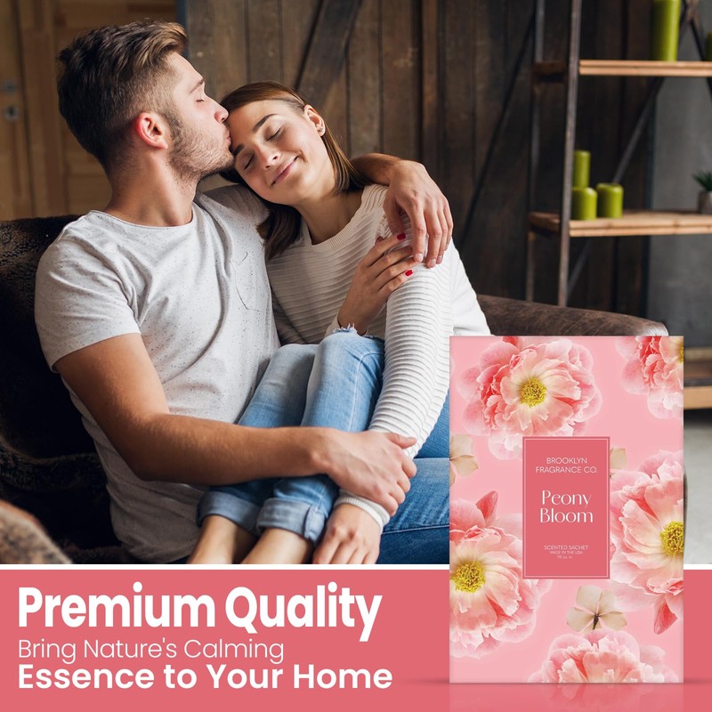 Brooklyn Fragrance Co. Spring Florals Sachet Bags – Peony Bloom