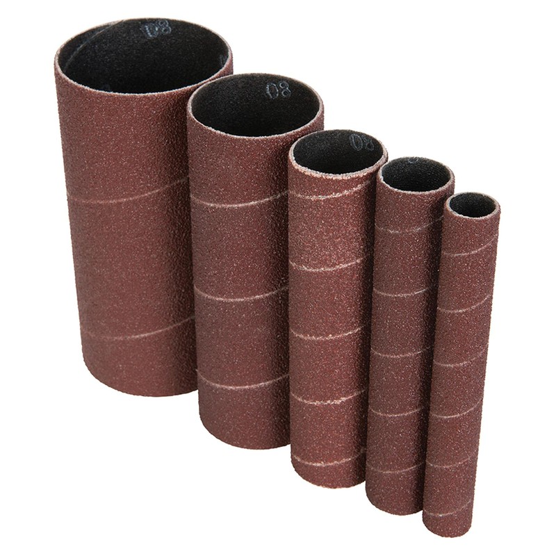 Dapetz ® Aluminium Oxide Sanding Sleeves 5Pc 80G