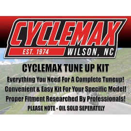 Cyclemax Tune Up Kit compatible with 2015-2020 Honda Pioneer 500 SXS with O-Rings and Spark Plugs