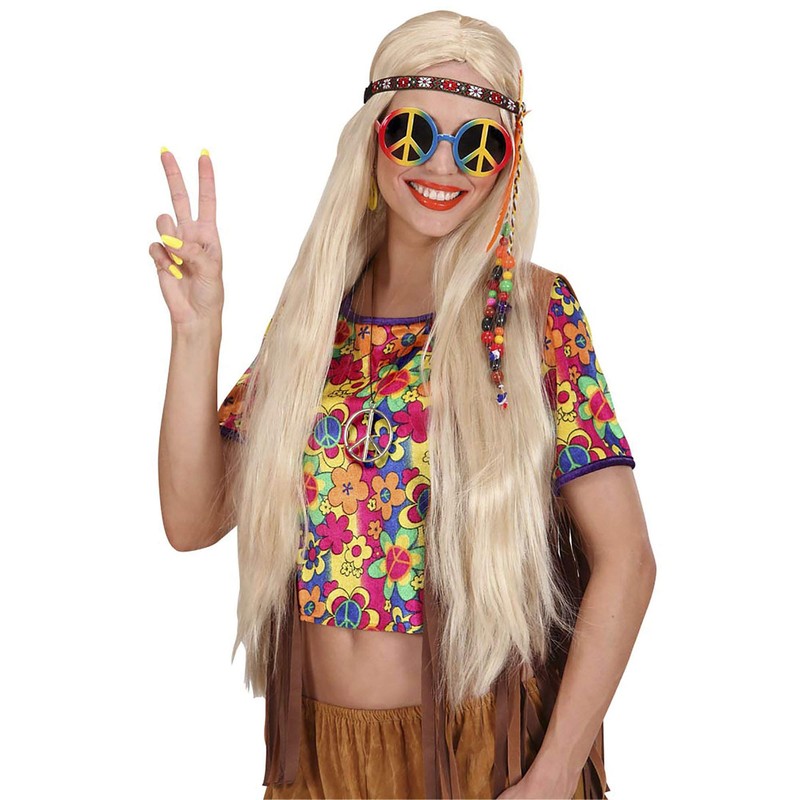 Hippie Medallion Metal Accessory for Boot Fancy Dress