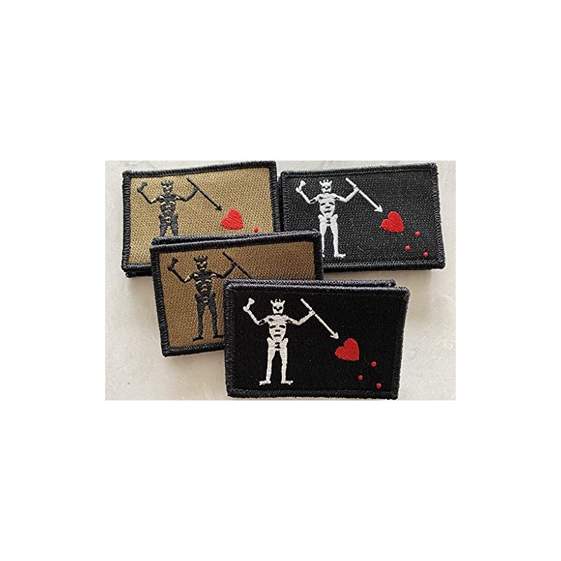 Blackbeard - 2" x 3" Tactical Patch - Coyote