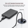 NFHK USB 3.0 Hub 4 Port USB 60mm Desk Grommet
