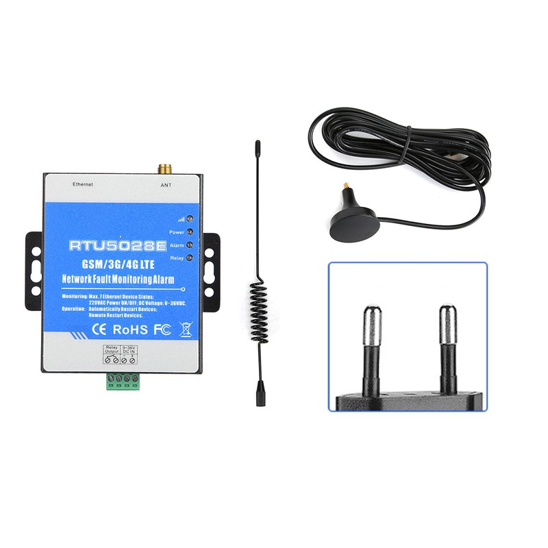 RTU5028E GSM Power Failure Alarm Status Monitoring Circuit Fault Network