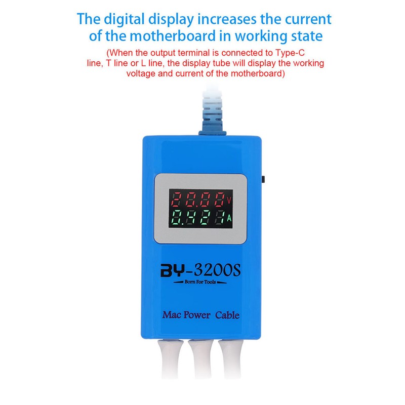 BY-3200S Portable Power Boot Control Line For Macbook 2008-2023 LCD